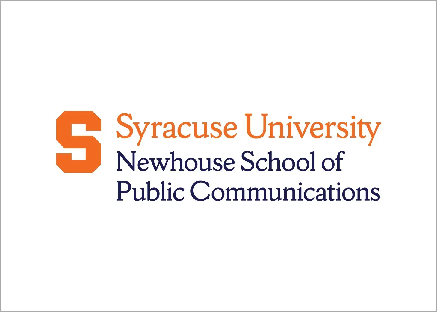 Syracuse University Newhouse logo.